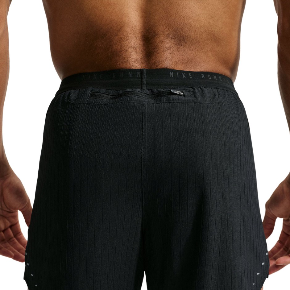 Ανδρικό Σορτς για Τρέξιμο Μαύρο - Nike Stride Aero-FIT