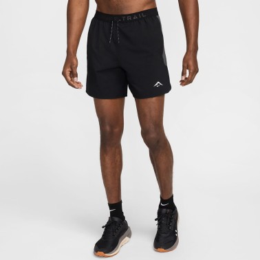 Ανδρικό Σορτς για Τρέξιμο Μαύρο - Nike Trail 
