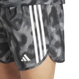 Ανδρικό Σορτς για Τρέξιμο Ανθρακί - adidas Performance Own The Run 3-Stripes Εικόνα 1