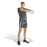 Ανδρικό Σορτς για Τρέξιμο Ανθρακί - adidas Performance Own The Run 3-Stripes Εικόνα 3