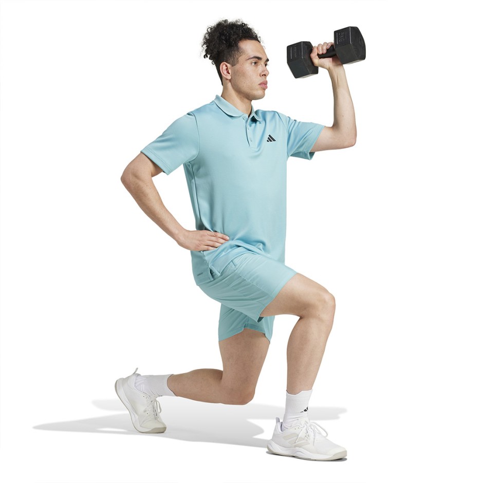 Ανδρικό Σορτς Προπόνησης Πετρόλ - adidas Performance Train Essentials Woven