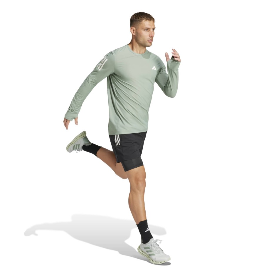 Ανδρικό Σορτς για Τρέξιμο Μαύρο - adidas Performance Own the Run CLIMACOOL 2-in-1
