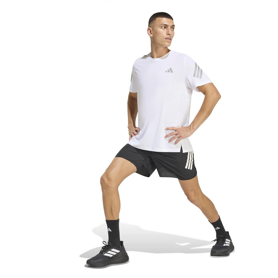 Ανδρικό Σορτς για Τρέξιμο Μαύρο - adidas Performance adi365 FORMOTION 2in1
