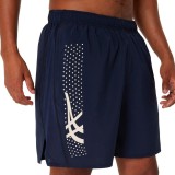 ASICS  ICON 7IN SHORT 2011D238-400 Blue Image 3