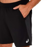 ASICS ROAD 7IN SHORT 2011D248-001 Black Image 2