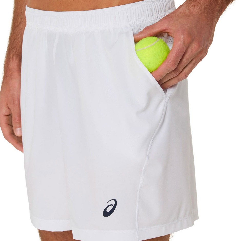 ASICS COURT 7IN SHORT 2041A344-100 White