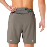 ASICS ROAD 2N1 7IN SHORT 2011D246-020 Γκρί Εικόνα 4