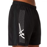 Men's Running Shorts Black - ASICS ICON 7IN Image 3