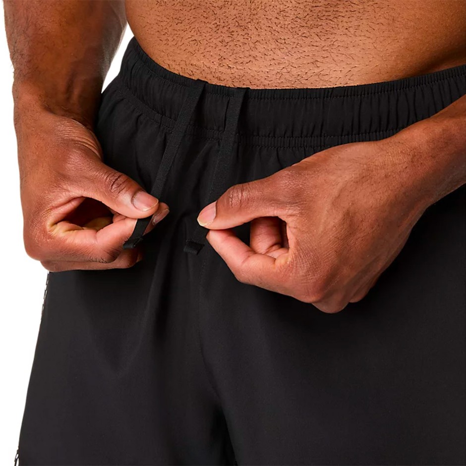 Men's Running Shorts Black - ASICS ICON 7IN