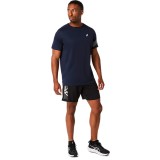 Men's Running Shorts Black - ASICS ICON 7IN Image 6