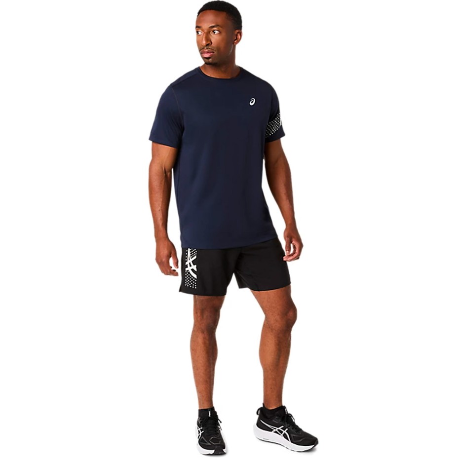 Men's Running Shorts Black - ASICS ICON 7IN