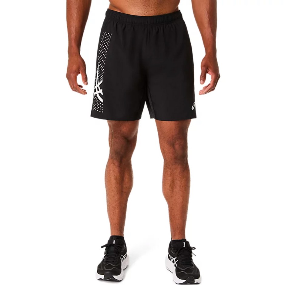 Men's Running Shorts Black - ASICS ICON 7IN