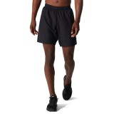 ASICS CORE 2-N-1 7IN SHORT 2011C335-001 Black Image 