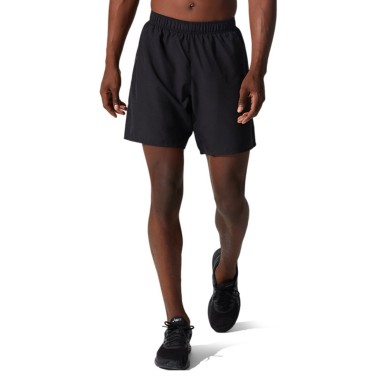 ASICS CORE 2-N-1 7IN SHORT 2011C335-001 Μαύρο