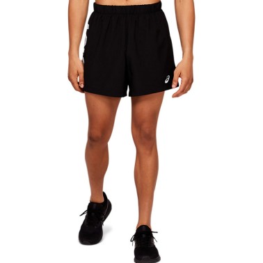ASICS KATAKANA 5IN SHORT 2011A952-002 Μαύρο
