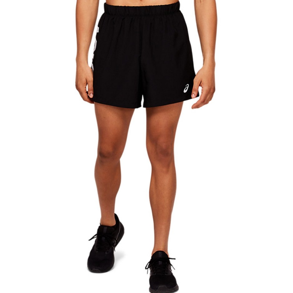 ASICS KATAKANA 5IN SHORT 2011A952-002 Μαύρο