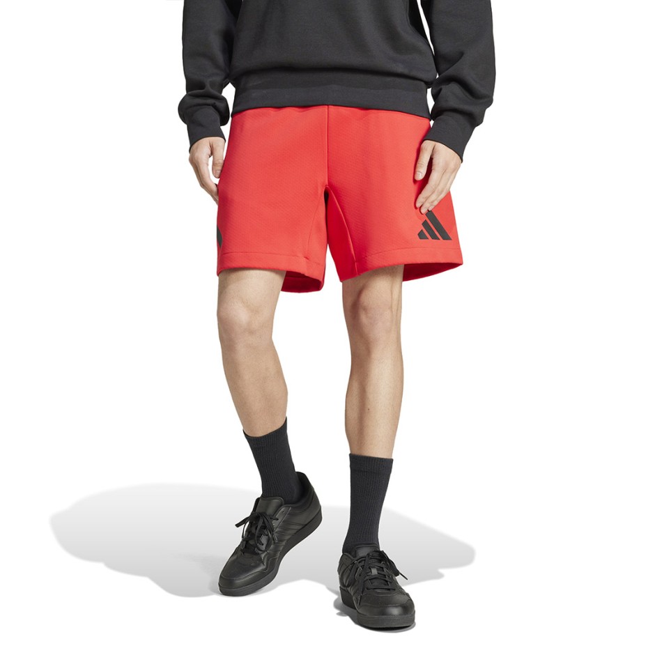Ανδρική Βερμούδα Κόκκινη - adidas Sportswear Z.N.E.