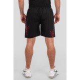 BAD BOY TRANING SHORTS SPLATTER ZIPPED POCKETS BB-000077-BWR Black Image 9