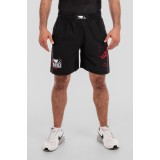 BAD BOY TRANING SHORTS SPLATTER ZIPPED POCKETS BB-000077-BWR Black Image 