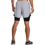 UNDER ARMOUR LAUNCH SW 5'' 2N1 SHORT 1372631-011 Grey