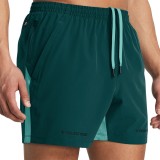 UNDER ARMOUR PJT ROCK ULTIMATE 5 TRAINING SHORT 1384217-449 Pine