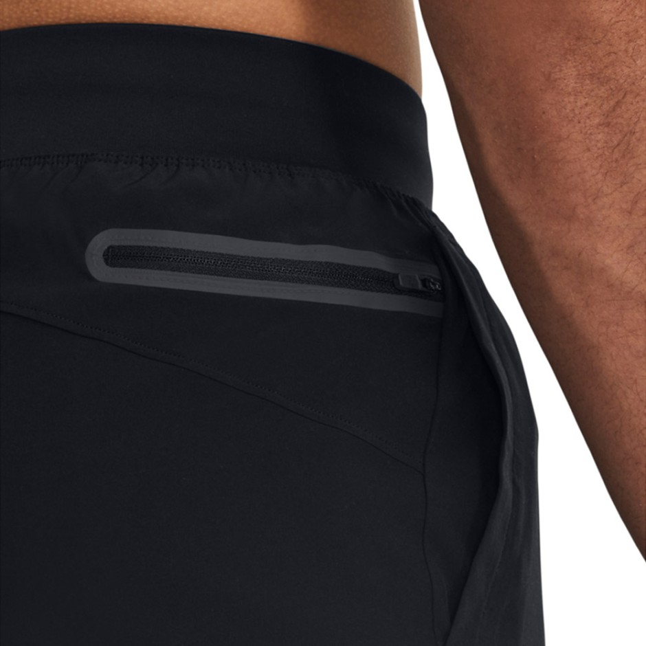Under Armour Project Rock Unstoppable Μαύρο - Ανδρικό Σορτς Προπόνησης
