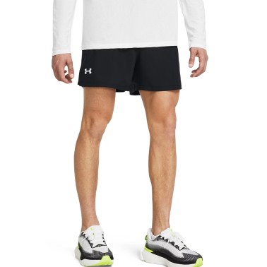 Ανδρικό Σορτς για Τρέξιμο Μαύρο - Under Armour Launch 5"