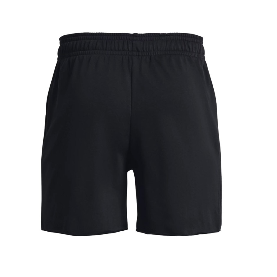 Ανδρική Βερμούδα Μαύρη - Under Armour Rival Terry 6" 