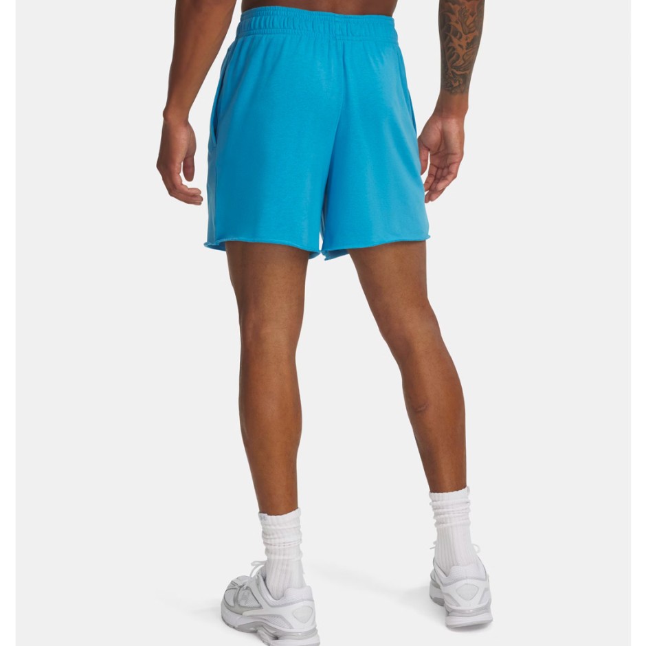 Ανδρική Βερμούδα Πετρόλ - Under Armour Rival Terry 6"