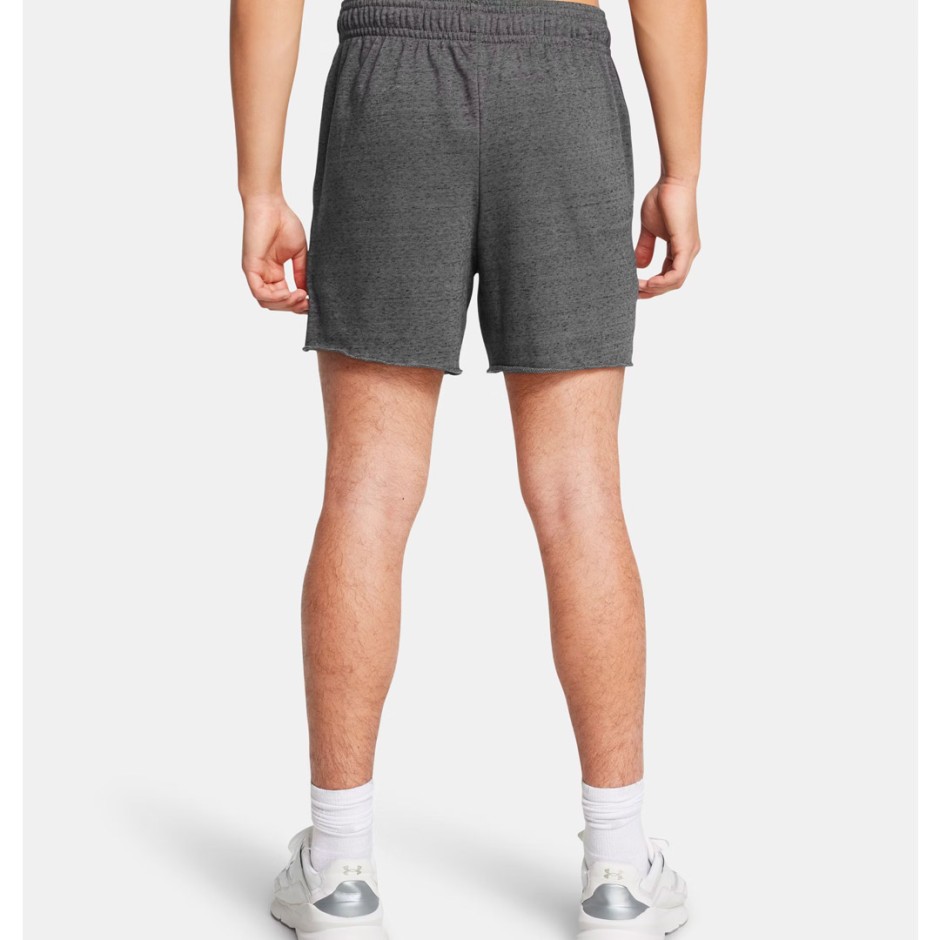 Ανδρική Βερμούδα Ανθρακί - Under Armour Rival Terry 6"