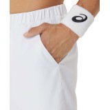 ASICS MEN COURT 7IN SHORT 2041A260-100 White Image 4
