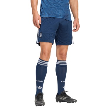 Men's Football Shorts Blue - adidas Performance Greece 26 Away