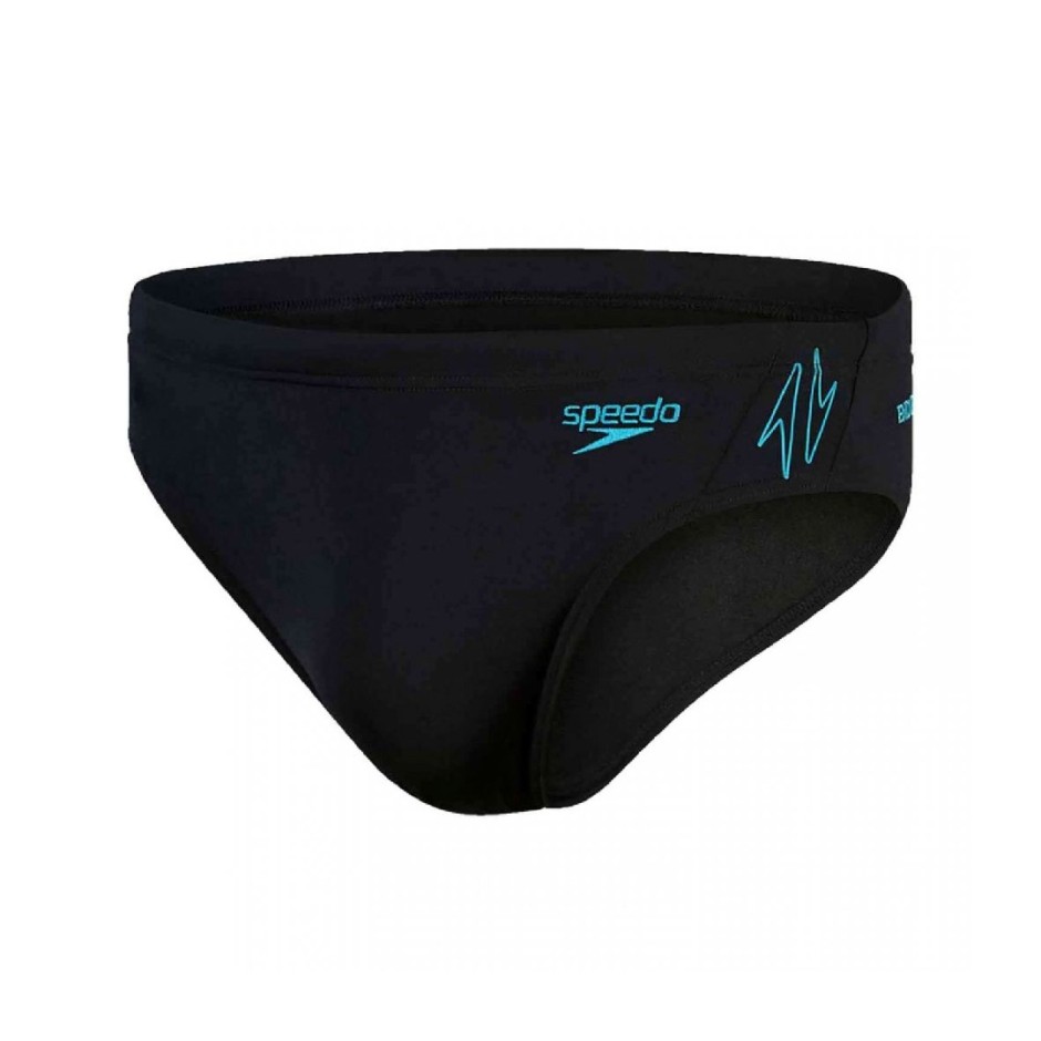 Speedo Hyper Boom Splice 7 cm Μαύρο - Ανδρικό Μαγιό Σλιπ