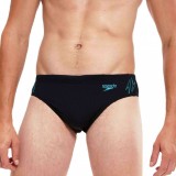 Speedo Hyper Boom Splice 7 cm Μαύρο - Ανδρικό Μαγιό Σλιπ Εικόνα 2
