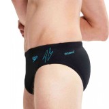 Speedo Hyper Boom Splice 7 cm Μαύρο - Ανδρικό Μαγιό Σλιπ Εικόνα 3