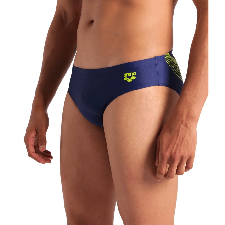 ARENA MEN'S WAKE SWIM BRIEFS 008068-703 Blue