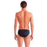 ARENA MEN’S ARENA KIKKO GRAPHIC SWIM BRIEFS 010270-508 Black Image 2