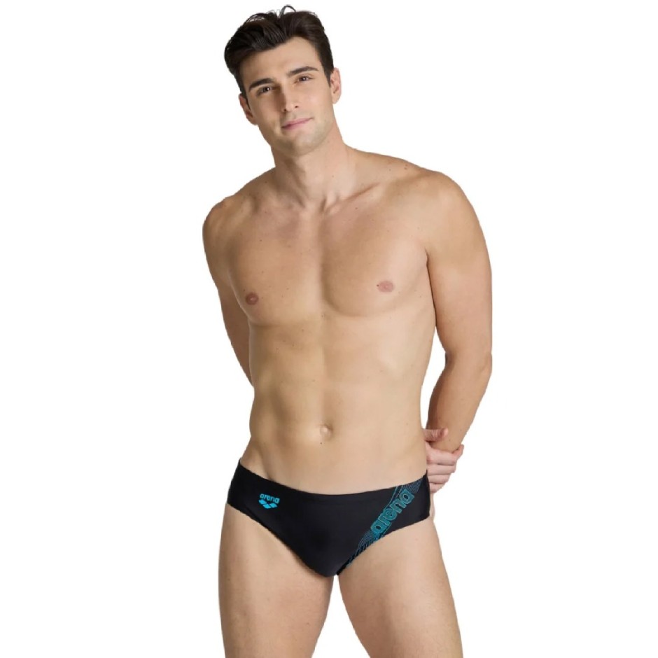ARENA MEN'S DREAMY SWIM BRIEF 006705-580 Black