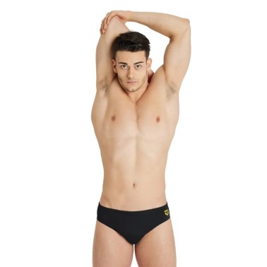 ARENA SWIM BRIEF PLACEMENT 005118-500 Μαύρο