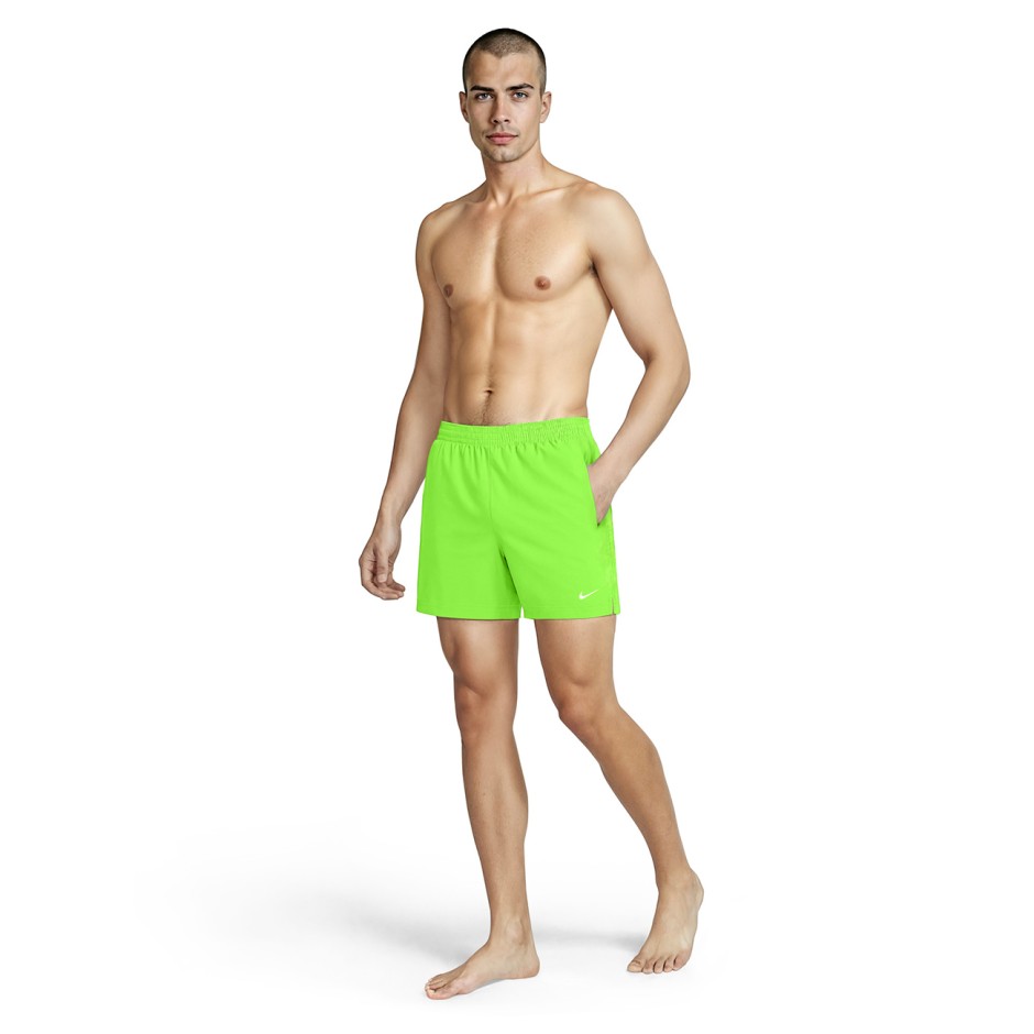 Men's Swimming Shorts Lime - Nike Swim Breaker 5"