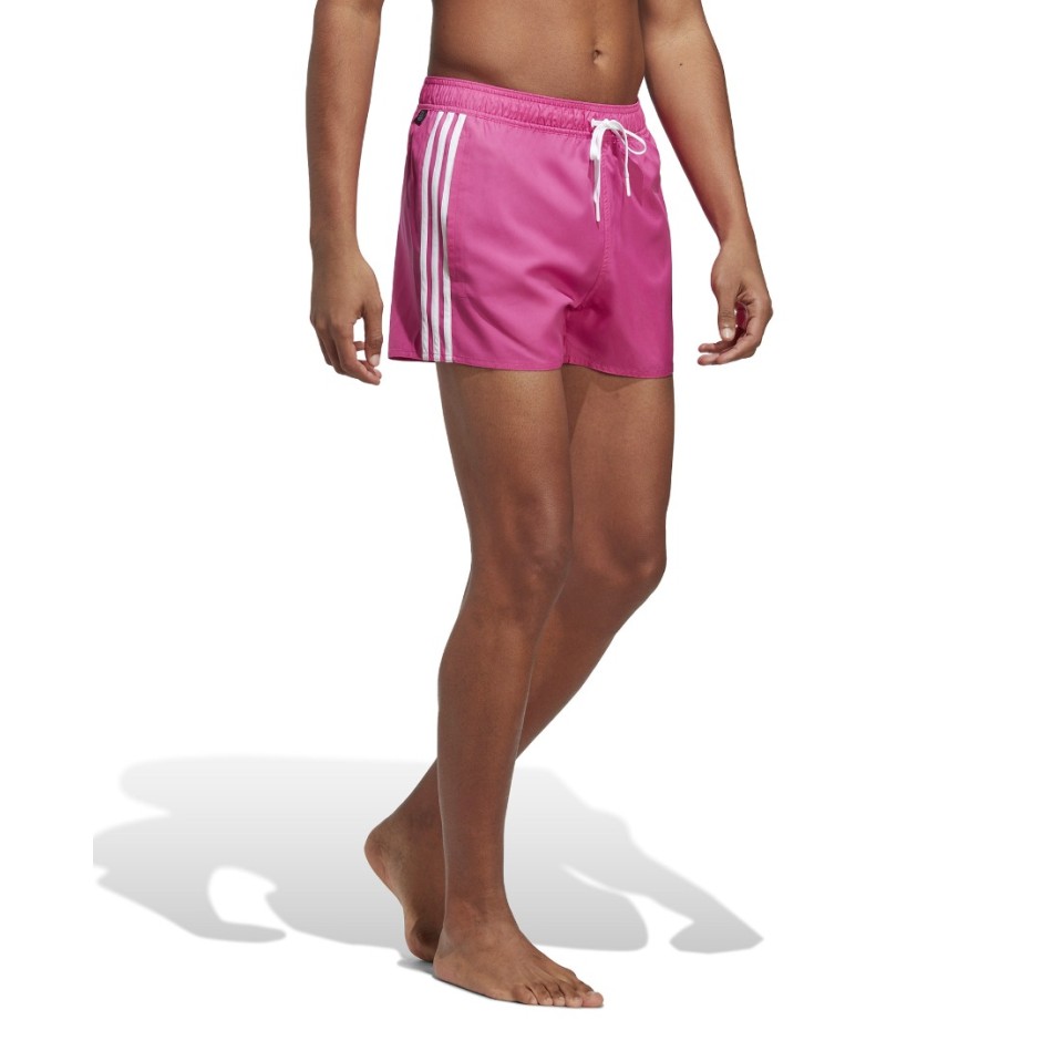 adidas Performance 3-STRIPES CLX SWIM SHORTS Φούξια