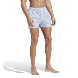 adidas Performance 3-STRIPES CLX SWIM SHORTS Σιελ 