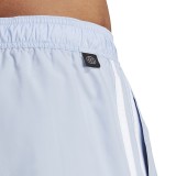 adidas Performance 3-STRIPES CLX SWIM SHORTS Σιελ  Εικόνα 3