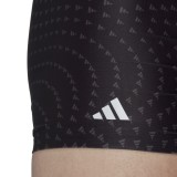 adidas Performance ALLOVER GRAPHIC SWIM BOXER Μαύρο Εικόνα 1