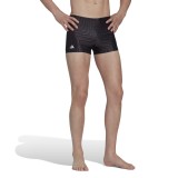 adidas Performance ALLOVER GRAPHIC SWIM BOXER Μαύρο Εικόνα 3