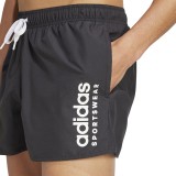 Ανδρικό Μαγιό Βερμούδα Μαύρο - adidas Performance Essentials Logo CLX Εικόνα 2