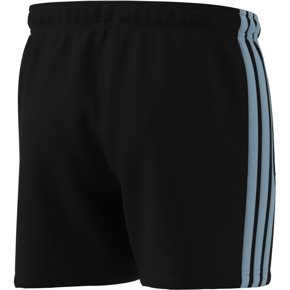 Ανδρικό Μαγιό Βερμούδα Μαύρο - adidas Performance 3-Stripes 5-Inch
