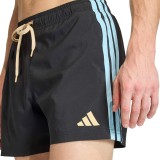Ανδρικό Μαγιό Βερμούδα Μαύρο - adidas Performance 3-Stripes 5-Inch Εικόνα 1