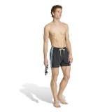 Ανδρικό Μαγιό Βερμούδα Μαύρο - adidas Performance 3-Stripes 5-Inch Εικόνα 3