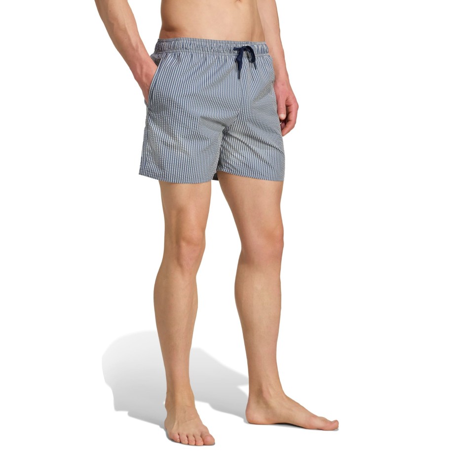 Ανδρικό Μαγιό Βερμούδα Πολύχρωμο - adidas Performance Seersucker Stripy 5-Inch